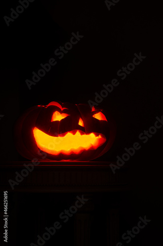 Halloween jack o lantern