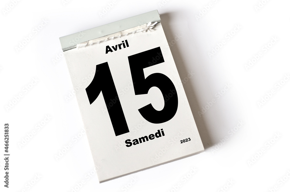 15. Avril 2023 15. Avril 2023