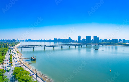 Qiantang River Bridge, Hangzhou, Zhejiang, China