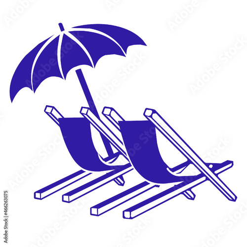 beach chair umbrella outdoor sun