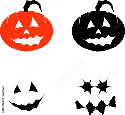 halloween pumpkin set