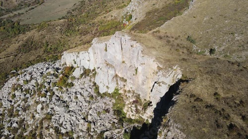 Aerial view of Rock Formation Stolo at Ponor Mountain, Balkan Mountains, Bulgaria
 photo