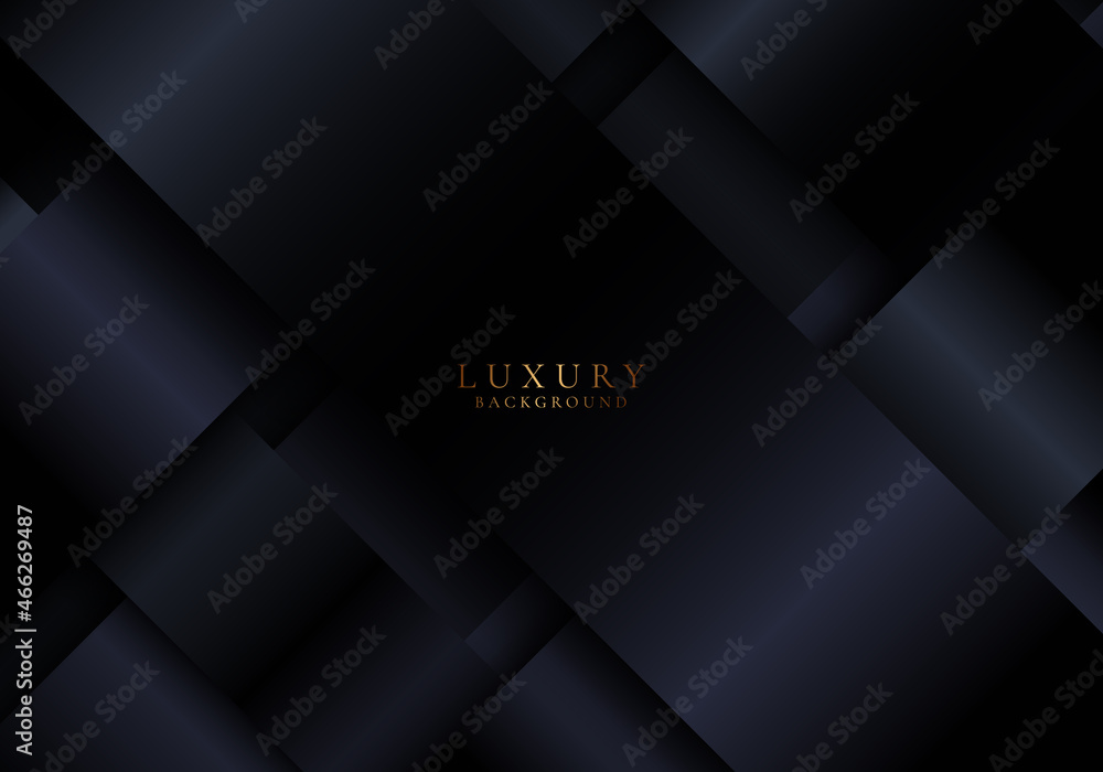 Abstract shiny black stripes overlapping layer on dark background luxury style Abstract shiny black stripes overlapping layer on dark background luxury style