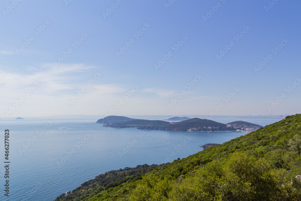Islands of landscape in buyukada Istanbul, turkey Islands of landscape in buyukada Istanbul, turkey