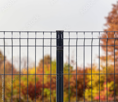  grating wire industrial fence panels, pvc metal fence panel 
