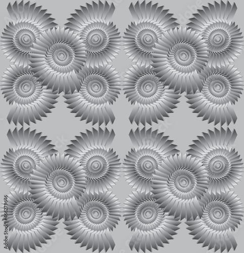 Abstract seamless background. Noise structure. Imitation of stone carving or gypsum stucco