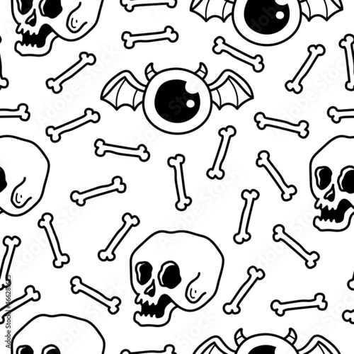 halloween pattern designs illustration for clothing  wallpapers  backgrounds  posters  books  banners and more