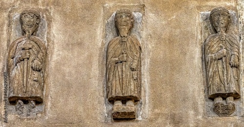 Relief inside Romanic Church Schoengrabern