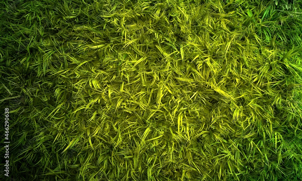 Abstract 3d green grass. Natural background texture. Abstract 3d green grass. Natural background texture.