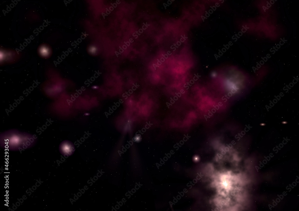 Small part of an infinite star field Small part of an infinite star field