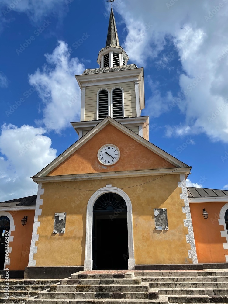Eglise Les trois Ilets Martinique Caraïbes 