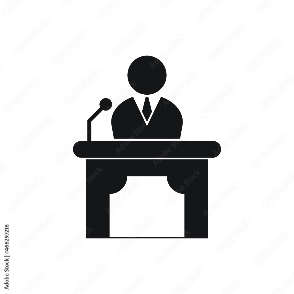 witness icon isolated on background witness icon isolated on background