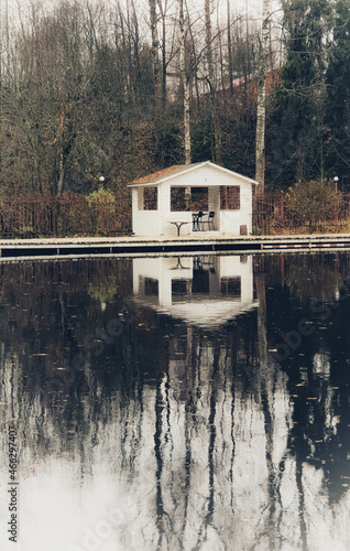 house on the lake