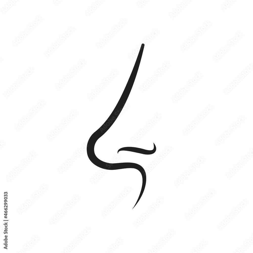 Line icon- nose Line icon- nose