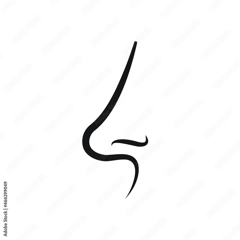 Line icon- nose Line icon- nose