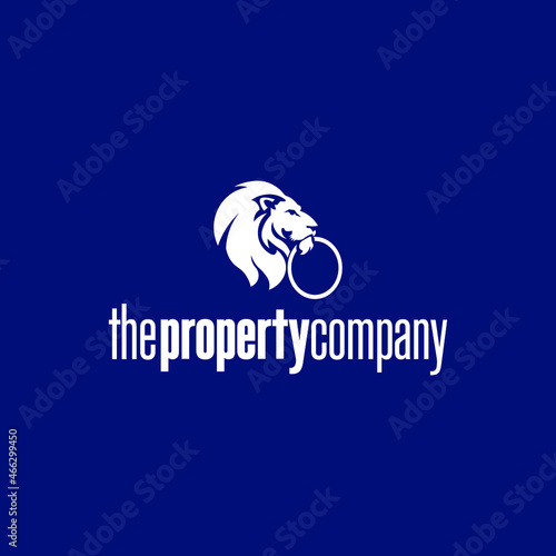 Lion property logo design