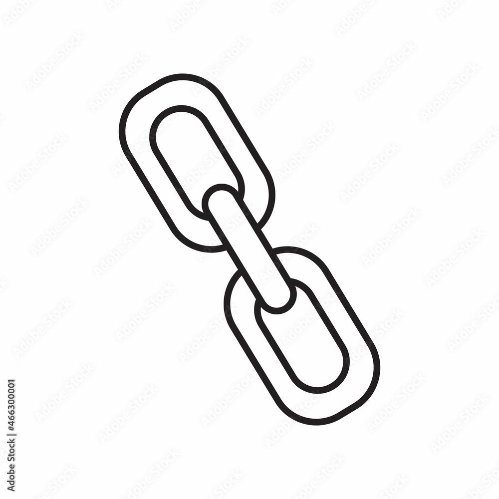 Line icon- Link Line icon- Link