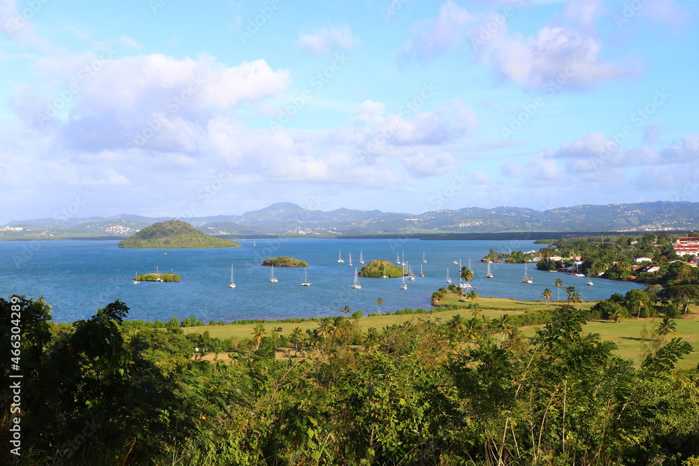 Vue panoramique Pointe du Bout Martinique Caraïbes