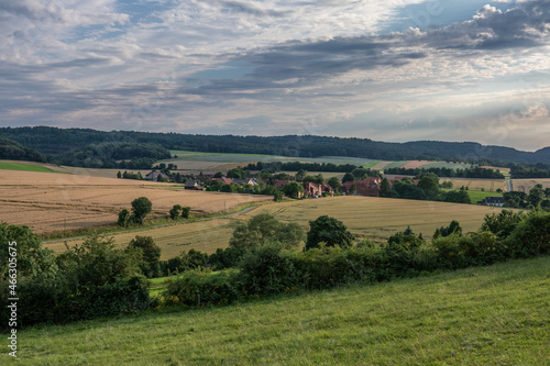 Country landscape in sunshine in Germany © wlad074