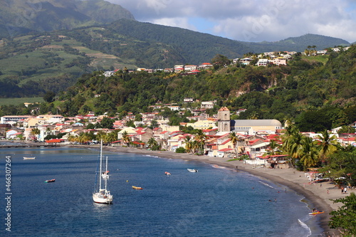 Vue Panoramique Saint Pierre Martinique Caraïbes