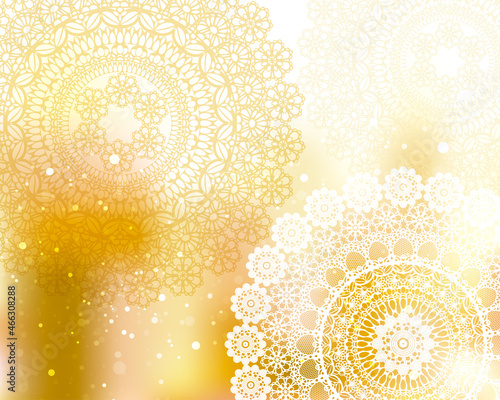 レース模様のグラデーション背景