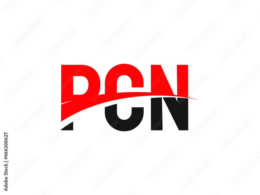 PCN Letter Initial Logo Design Vector Illustration	 - obrazy, fototapety, plakaty 