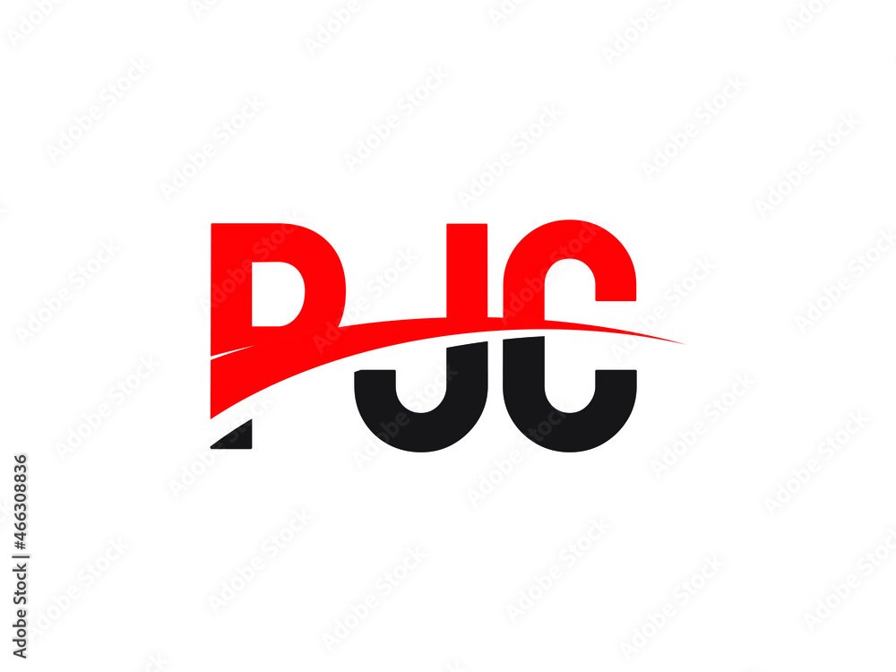 PJC Letter Initial Logo Design Vector Illustration PJC Letter Initial Logo Design Vector Illustration