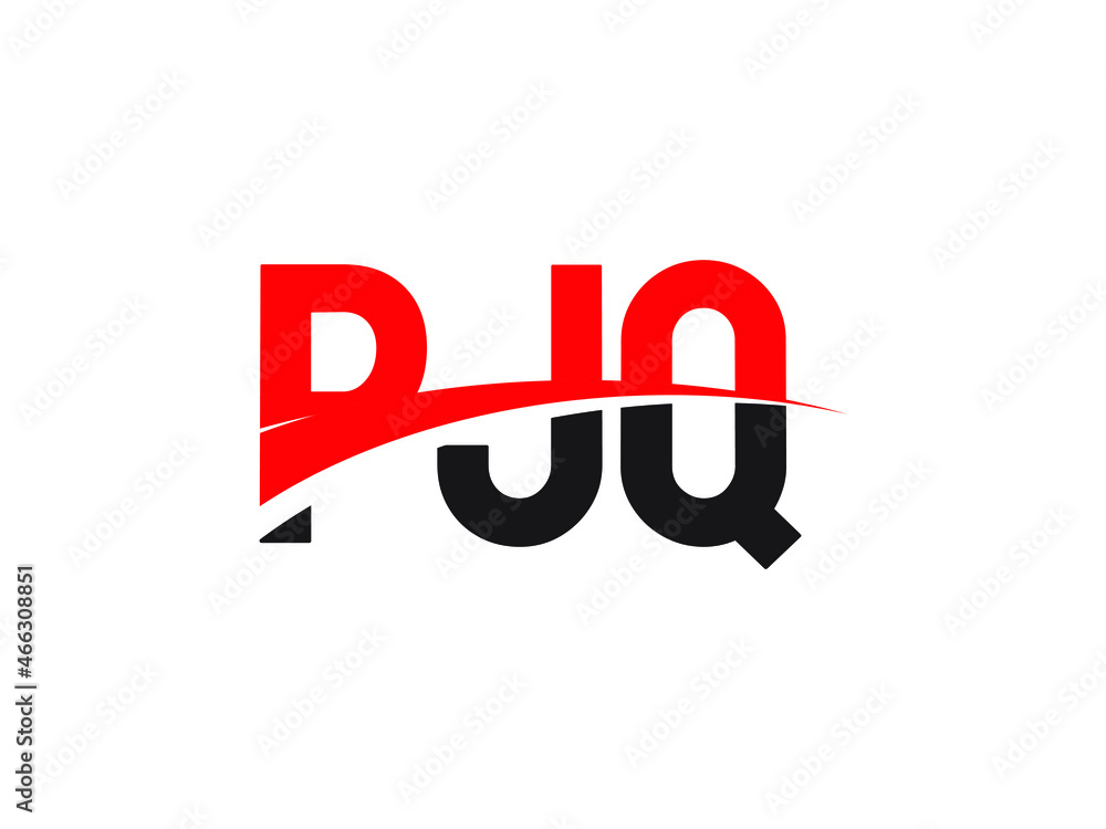 PJQ Letter Initial Logo Design Vector Illustration PJQ Letter Initial Logo Design Vector Illustration