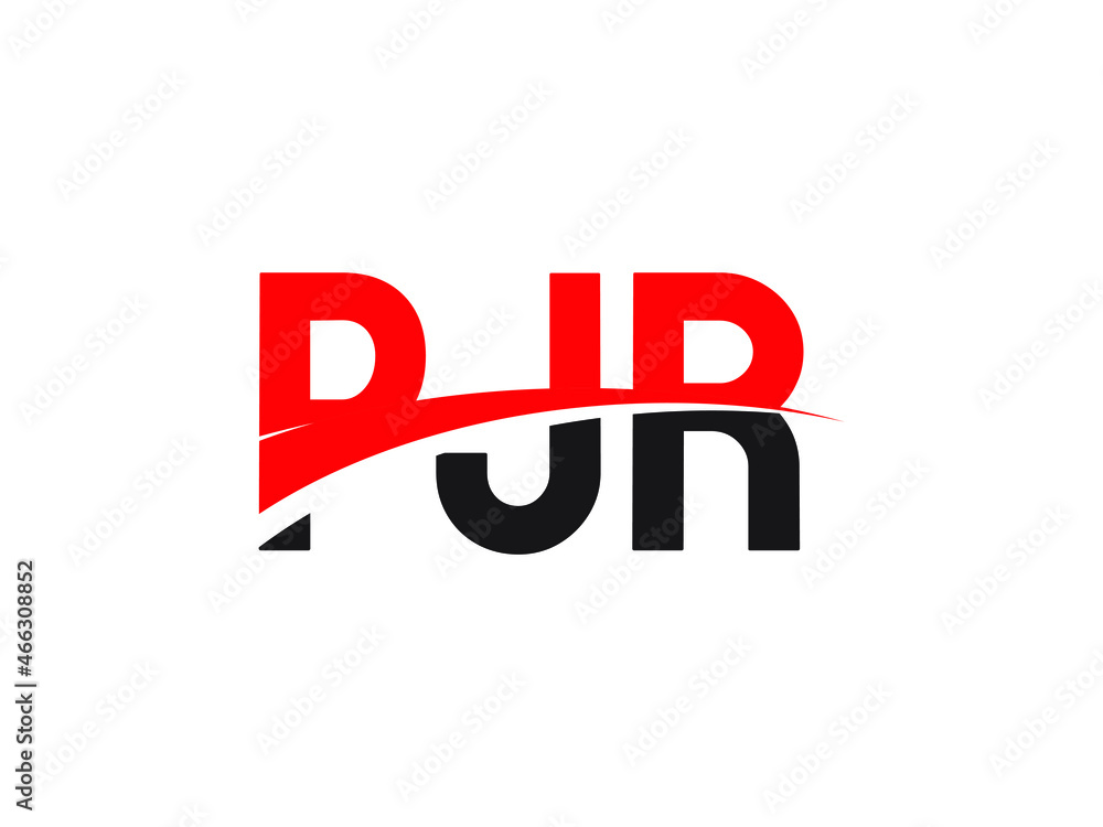 PJR Letter Initial Logo Design Vector Illustration PJR Letter Initial Logo Design Vector Illustration