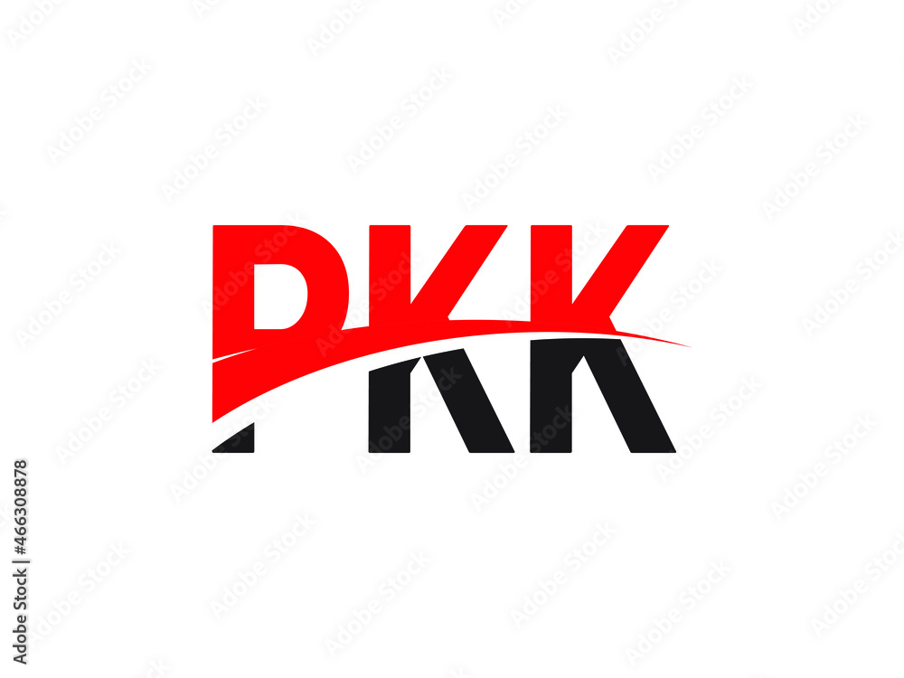 PKK Letter Initial Logo Design Vector Illustration PKK Letter Initial Logo Design Vector Illustration