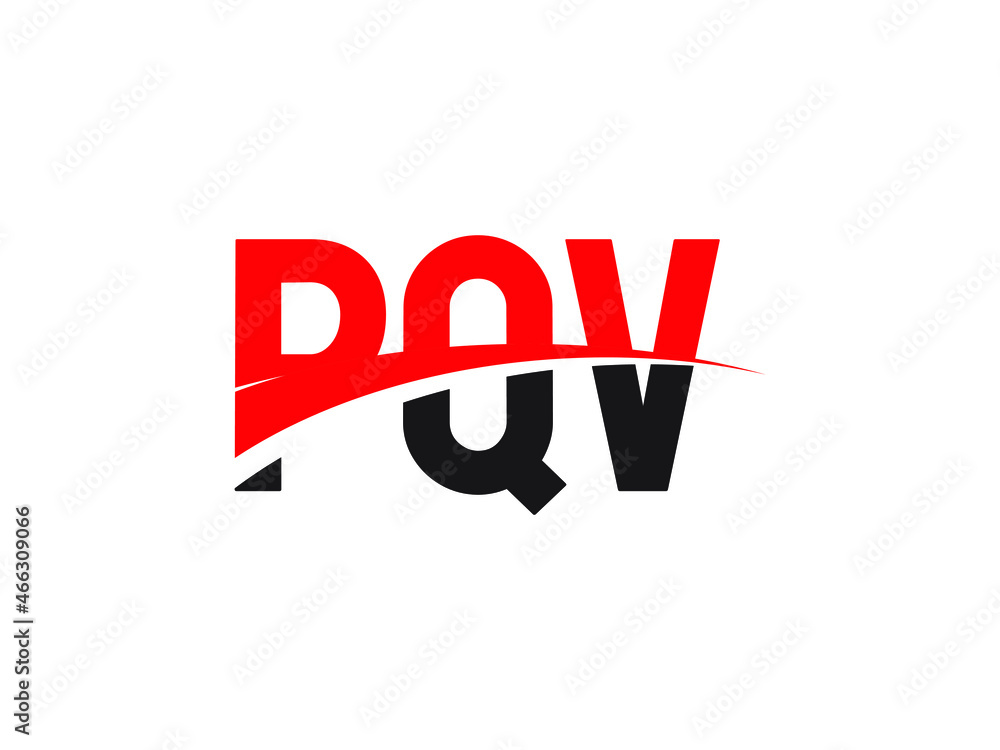 PQV Letter Initial Logo Design Vector Illustration PQV Letter Initial Logo Design Vector Illustration