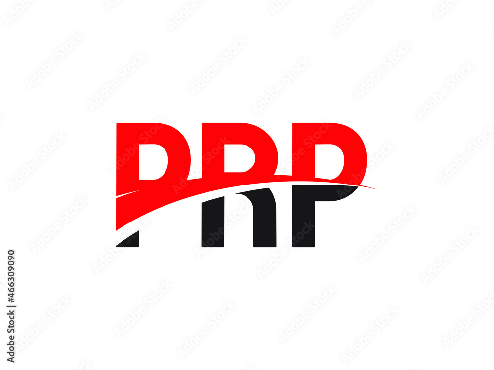 Fototapeta premium PRP Letter Initial Logo Design Vector Illustration