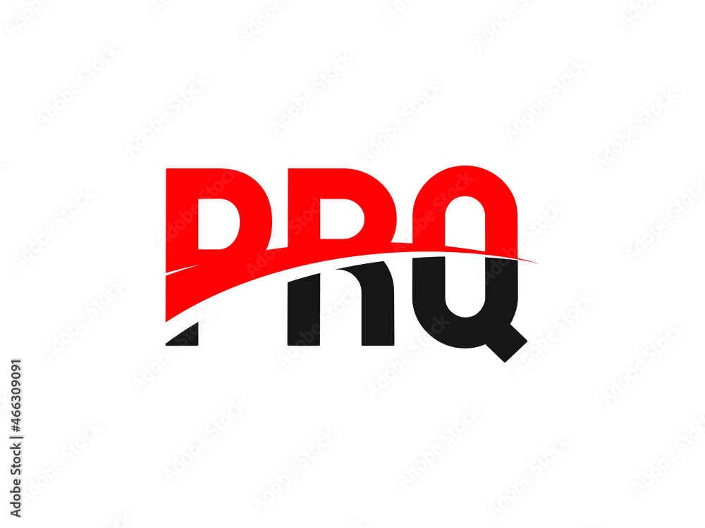 PRQ Letter Initial Logo Design Vector Illustration PRQ Letter Initial Logo Design Vector Illustration