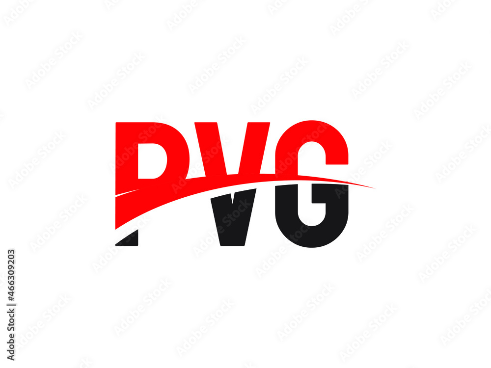 Fototapeta premium PVG Letter Initial Logo Design Vector Illustration