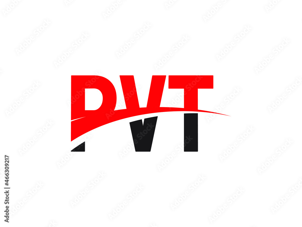 PVT Letter Initial Logo Design Vector Illustration PVT Letter Initial Logo Design Vector Illustration