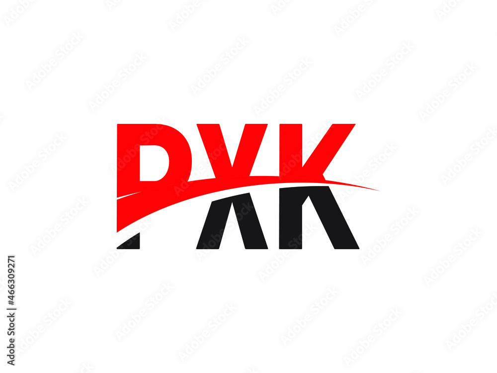 PXK Letter Initial Logo Design Vector Illustration PXK Letter Initial Logo Design Vector Illustration