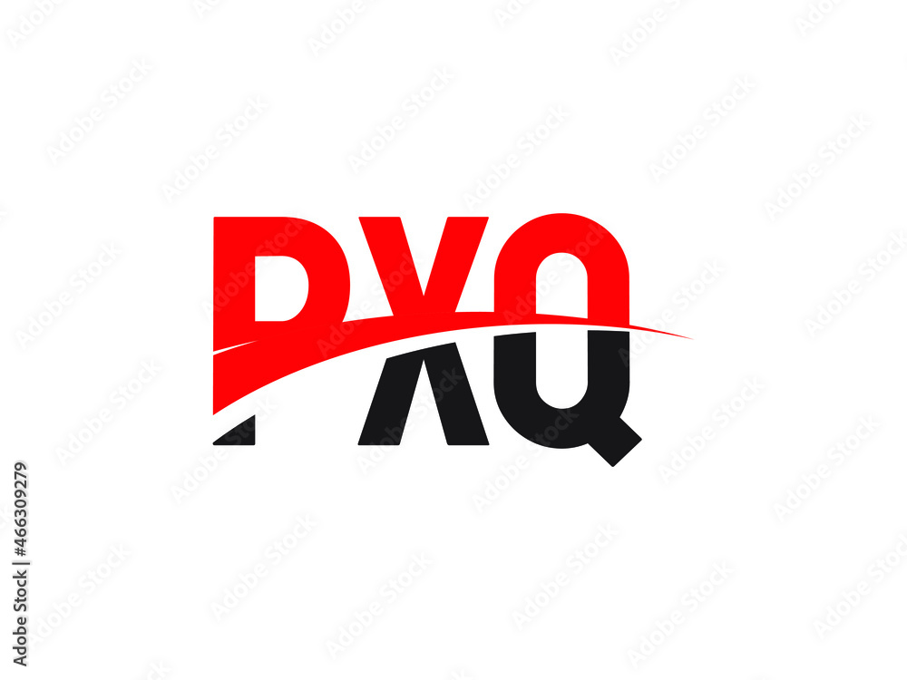 PXQ Letter Initial Logo Design Vector Illustration PXQ Letter Initial Logo Design Vector Illustration
