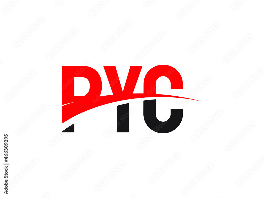 PYC Letter Initial Logo Design Vector Illustration PYC Letter Initial Logo Design Vector Illustration