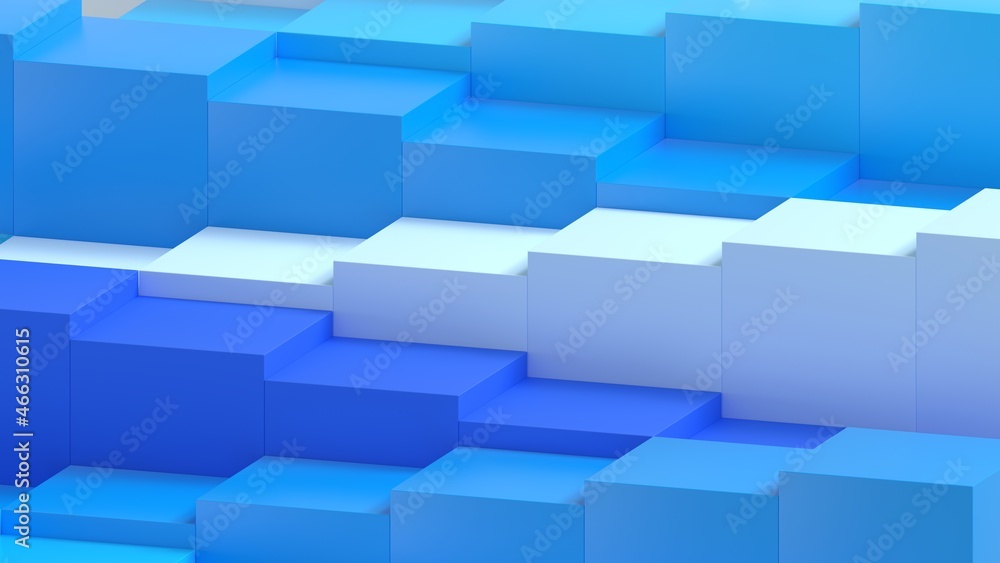 Obraz premium background Wallpaper abstract geometry squares 3d render