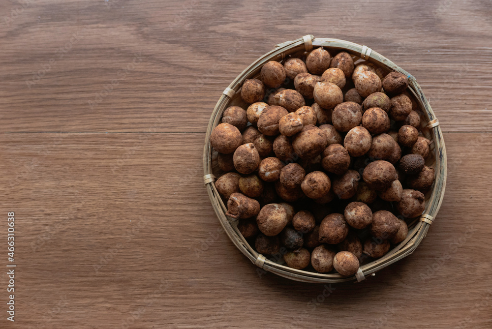 Bambara Groundnut Or Vigna Subterranea Which Still Covered With Soil ...