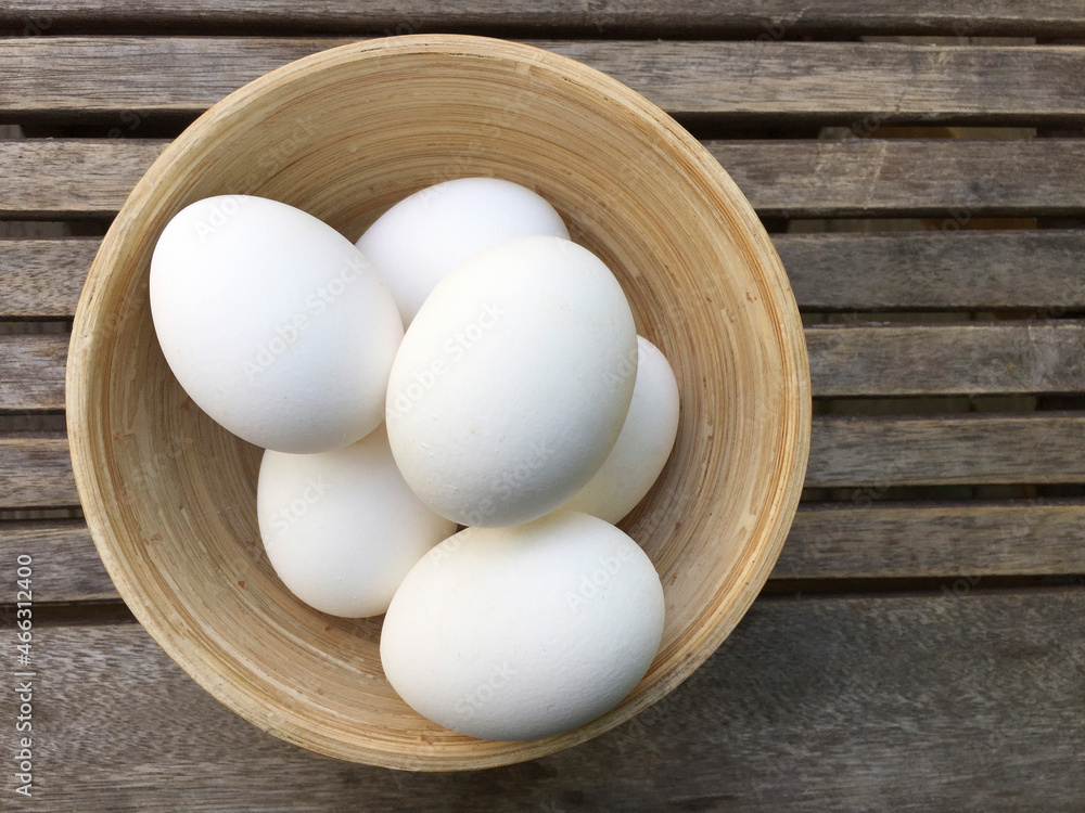 Chicken Eggs in a Bowl Chicken Eggs in a Bowl