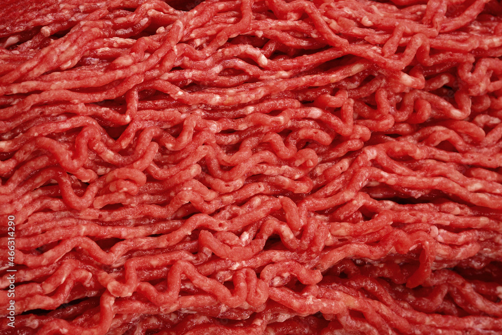 Chopped meat isolated on white background. Chopped meat isolated on white background.