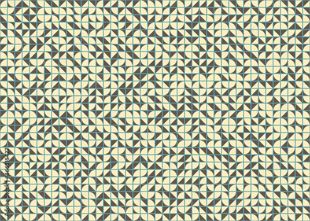 Abstract Geometric Pattern generative computational art illustration Abstract Geometric Pattern generative computational art illustration