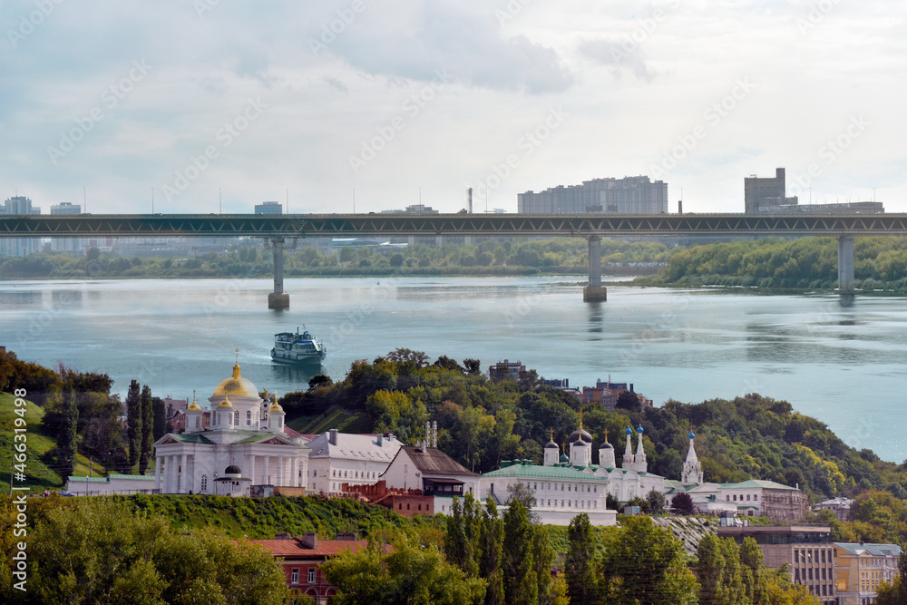 panoramic view of Nizhny Novgorod