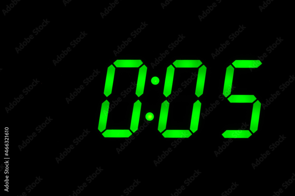 eighties time alarm clock led display green back to the future timer eighties time alarm clock led display green back to the future timer