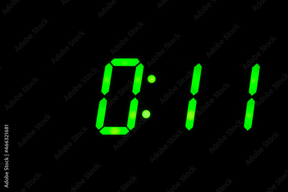 eighties time alarm clock led display green back to the future timer eighties time alarm clock led display green back to the future timer