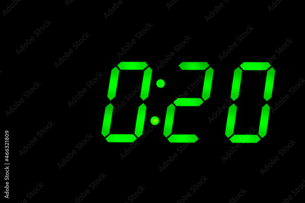eighties time alarm clock led display green back to the future timer eighties time alarm clock led display green back to the future timer