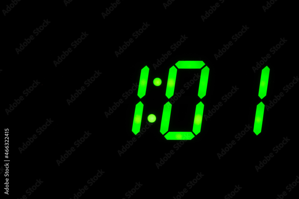 eighties time alarm clock led display green back to the future timer eighties time alarm clock led display green back to the future timer