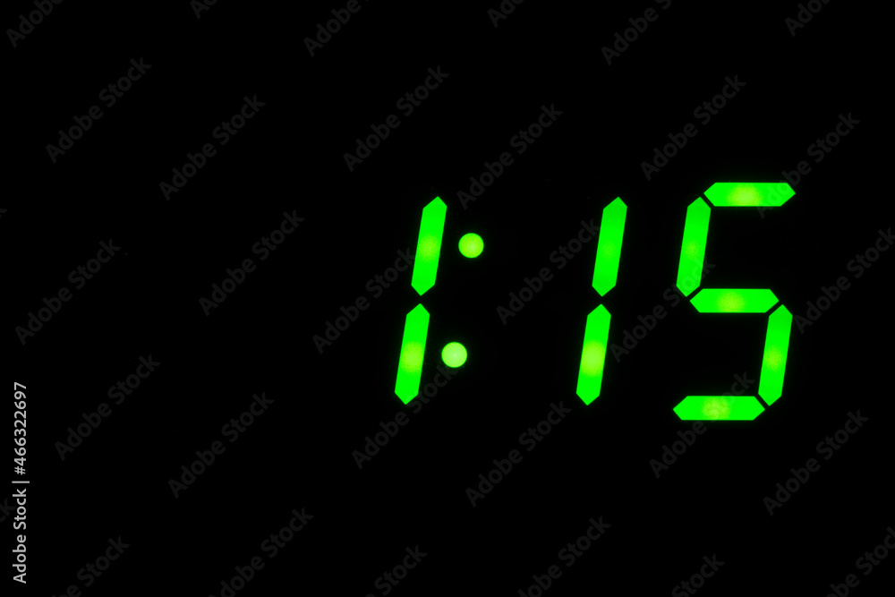 eighties time alarm clock led display green back to the future timer eighties time alarm clock led display green back to the future timer
