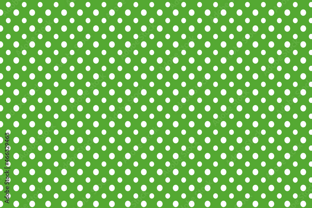 green polka dots seamless pattern retro stylish vintage white background 